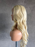 Platinum Blonde Long Body Wave Wig