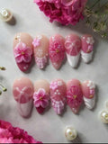Pink Butterfly Garden